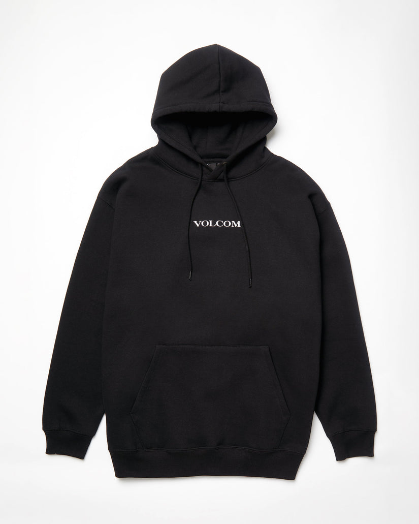 Volcom Mens Stone Hoodie - Black - ManGo Surfing