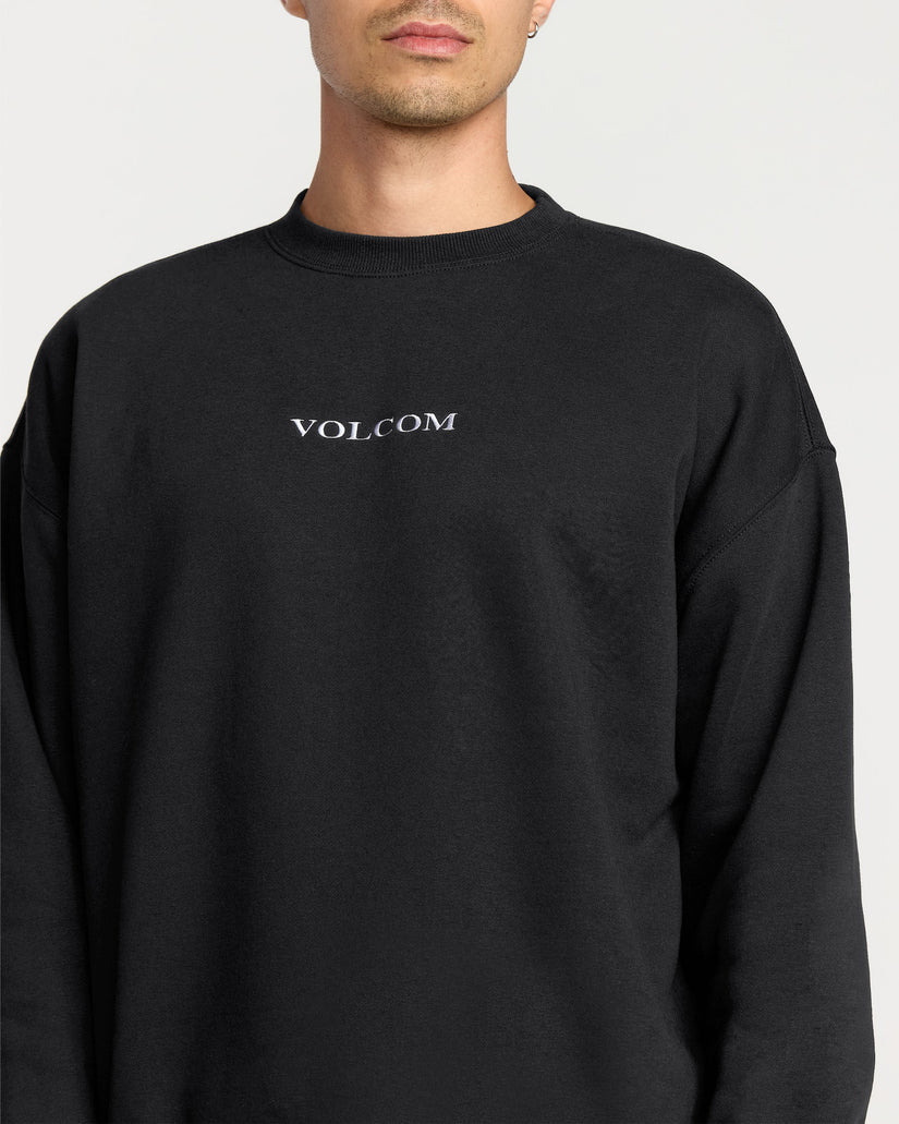 Volcom Mens Volcom Stone Sweatshirt - Black