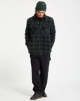 Volcom Mens Bowered Fleece Long Sleeve Overshirt - Scarab