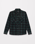 Volcom Mens Bowered Fleece Long Sleeve Overshirt - Scarab