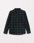 Volcom Mens Bowered Fleece Long Sleeve Overshirt - Scarab