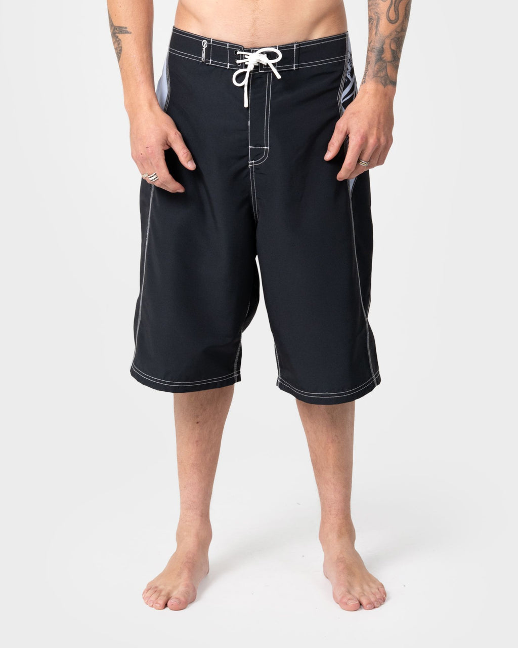 Rusty Mens Oxecutioner 25" Boardshorts - Black