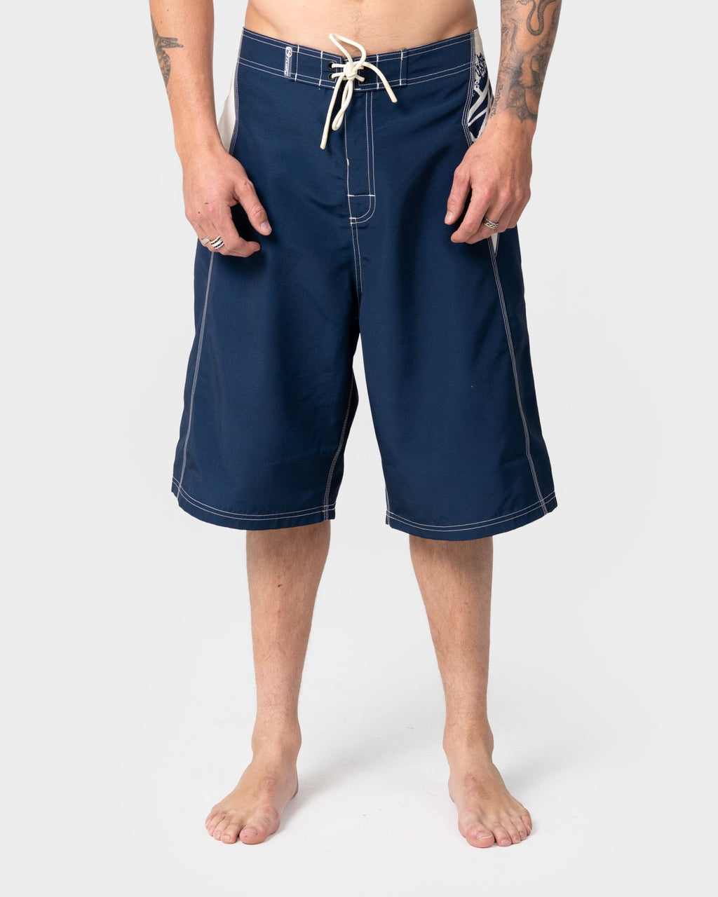 Rusty Mens Oxecutioner 25" Boardshorts - Navy Blue