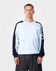 Rusty Mens Panela Anderson Sweater - Ice Blue