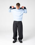 Rusty Mens Panela Anderson Sweater - Ice Blue