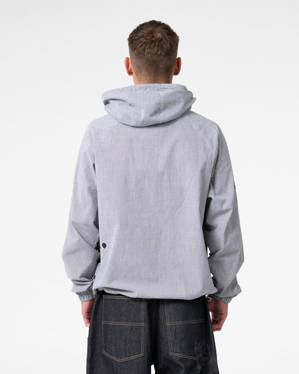 Rusty Mens Pindriva Graphic Shell Jacket - Black