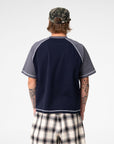 Rusty Mens Decoy Short Sleeve T-Shirt - Navy Blue