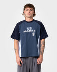 Rusty Mens Splish Splash Graphic T-Shirt - China Blue