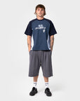 Rusty Mens Splish Splash Graphic T-Shirt - China Blue