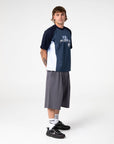 Rusty Mens Splish Splash Graphic T-Shirt - China Blue