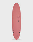 Alley Cat Super Soft - Softboard - 7'0, 7'6, 8'0 and 8'6 - Coral/Merlot - ManGo Surfing