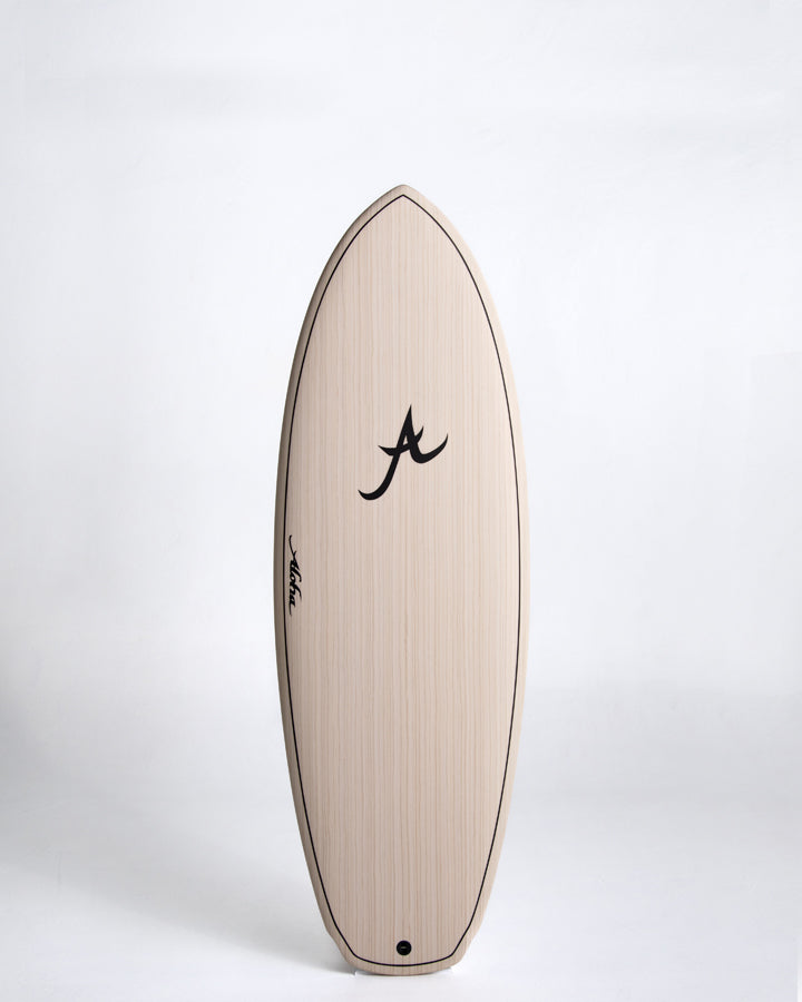 Aloha Black Panda 5F Ecoskin (Futures) Surfboard - ManGo Surfing