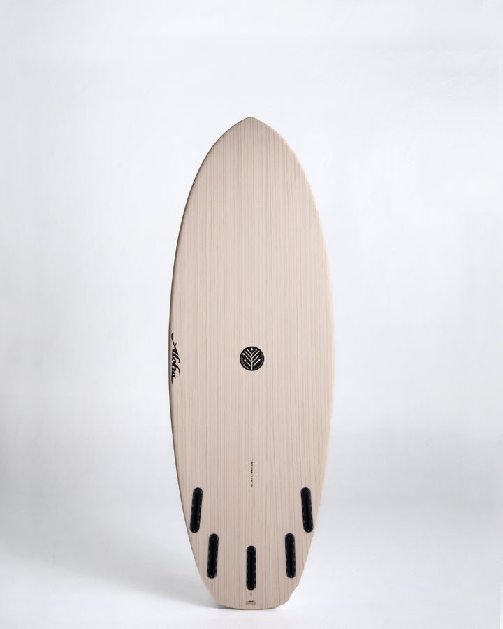 Aloha Black Panda 5F Ecoskin (Futures) Surfboard - ManGo Surfing