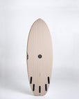 Aloha Black Panda 5F Ecoskin (Futures) Surfboard - ManGo Surfing