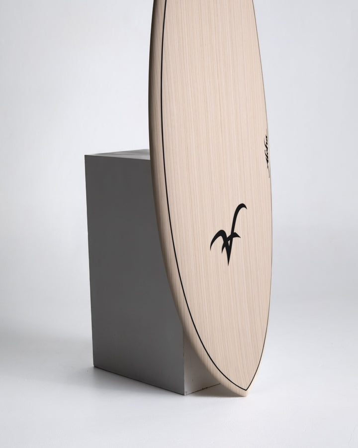 Aloha Black Panda 5F Ecoskin (Futures) Shortboard Surfboard