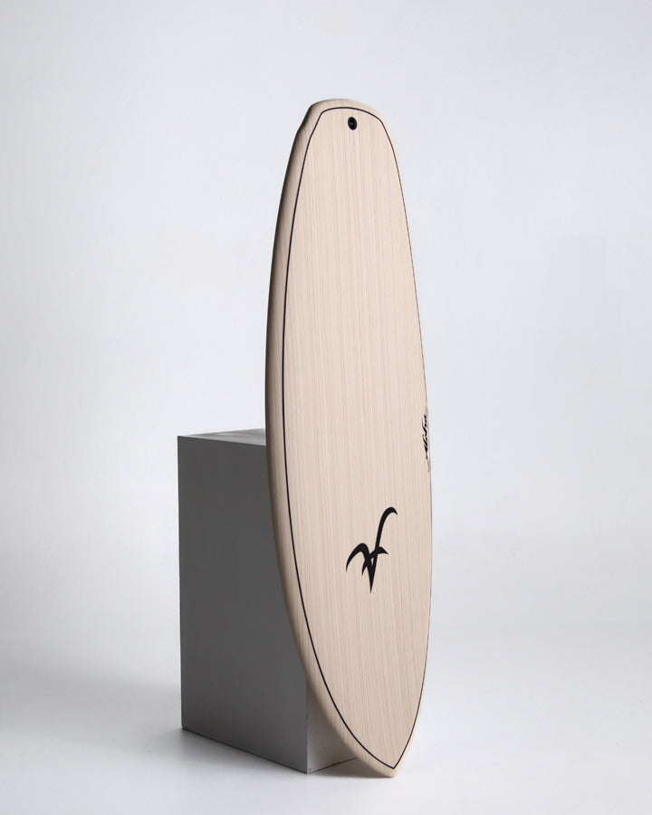 Aloha Black Panda 5F Ecoskin (Futures) Surfboard - ManGo Surfing