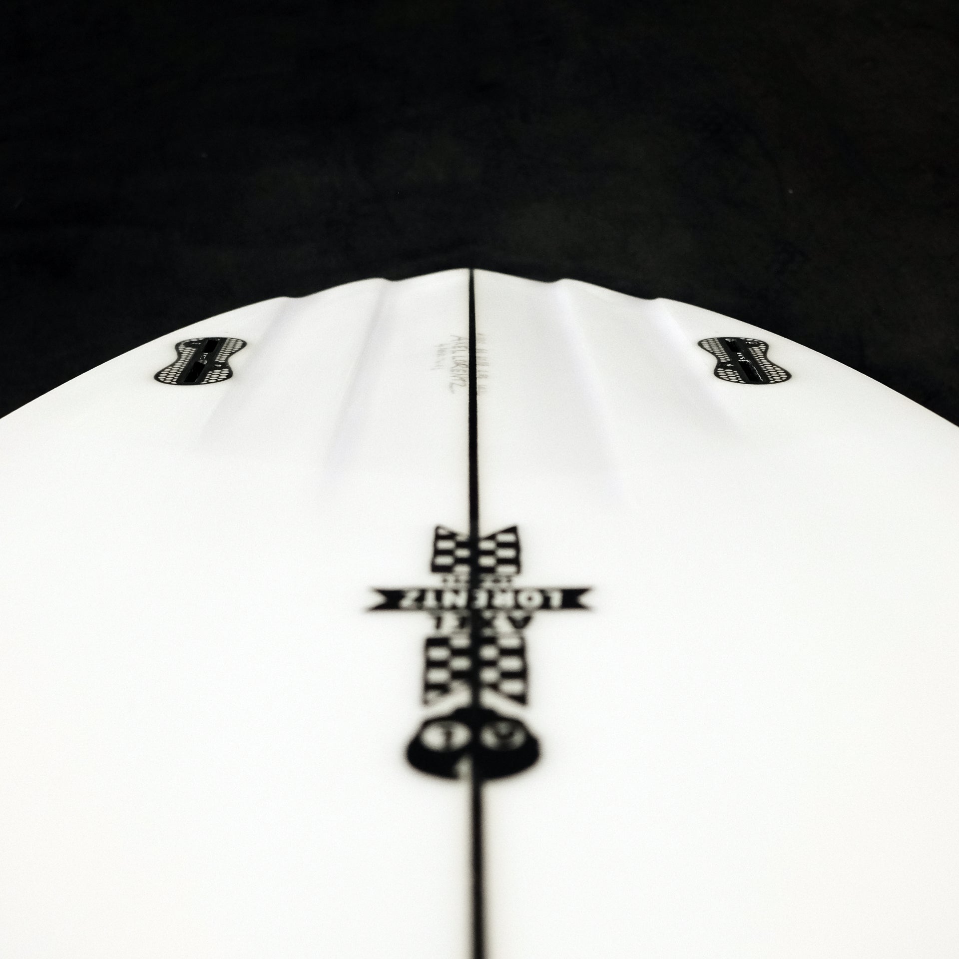 Axel Lorentz Angel Twin Surfboard - Clear