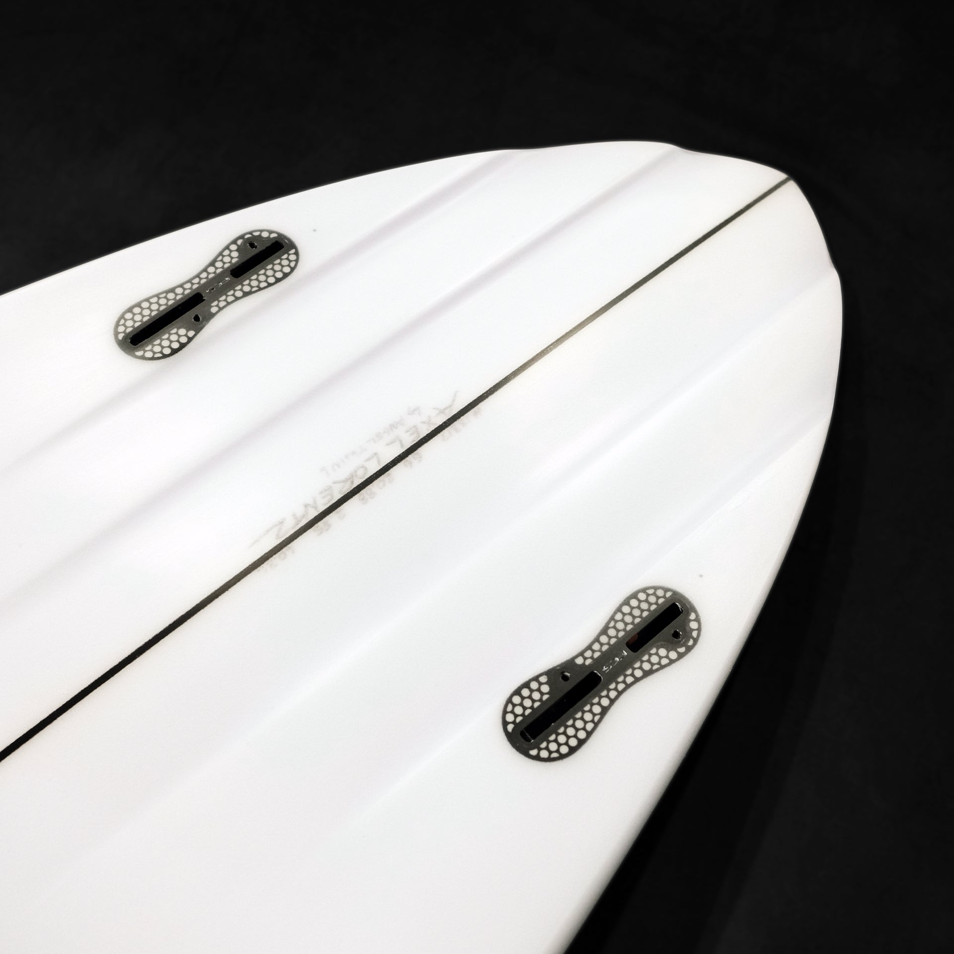 Axel Lorentz Angel Twin Surfboard - Clear