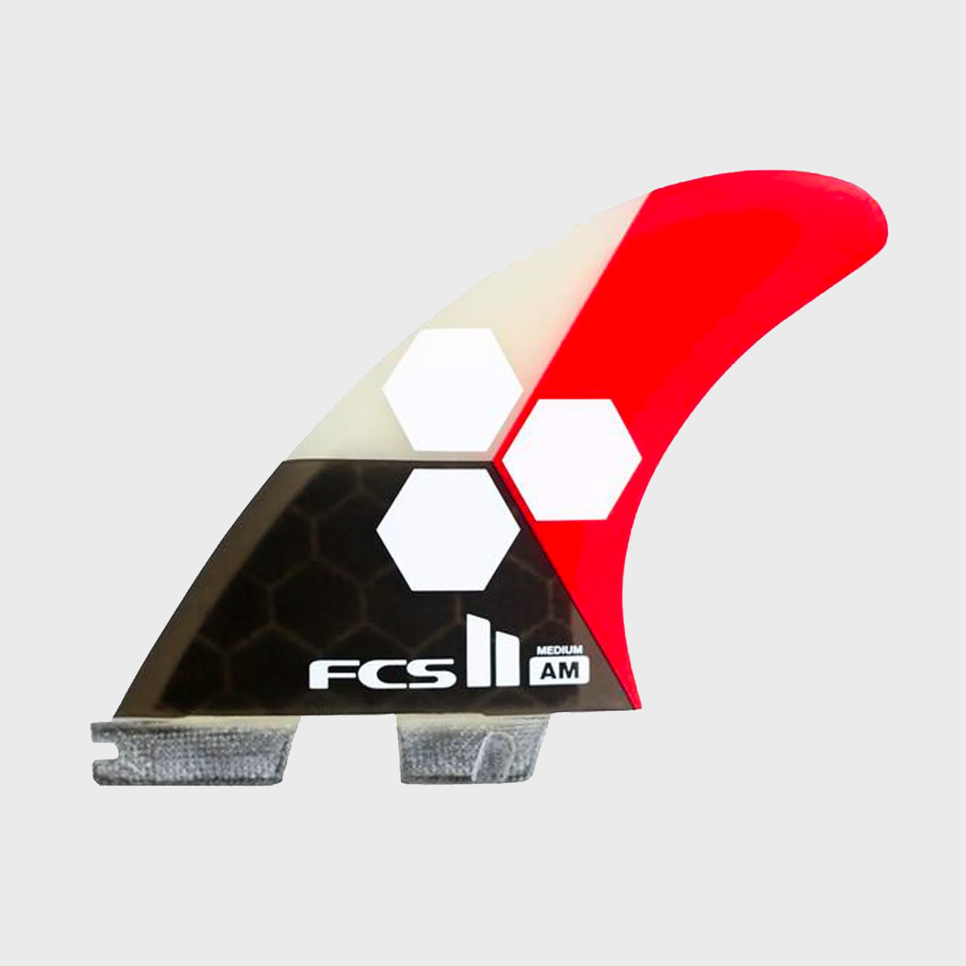 FCS II AM PC Flame Tri-Quad Fins - Medium - ManGo Surfing