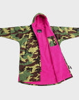 Adults Dryrobe - Advance Long Sleeve Dryrobe - Camouflage Pink - ManGo Surfing