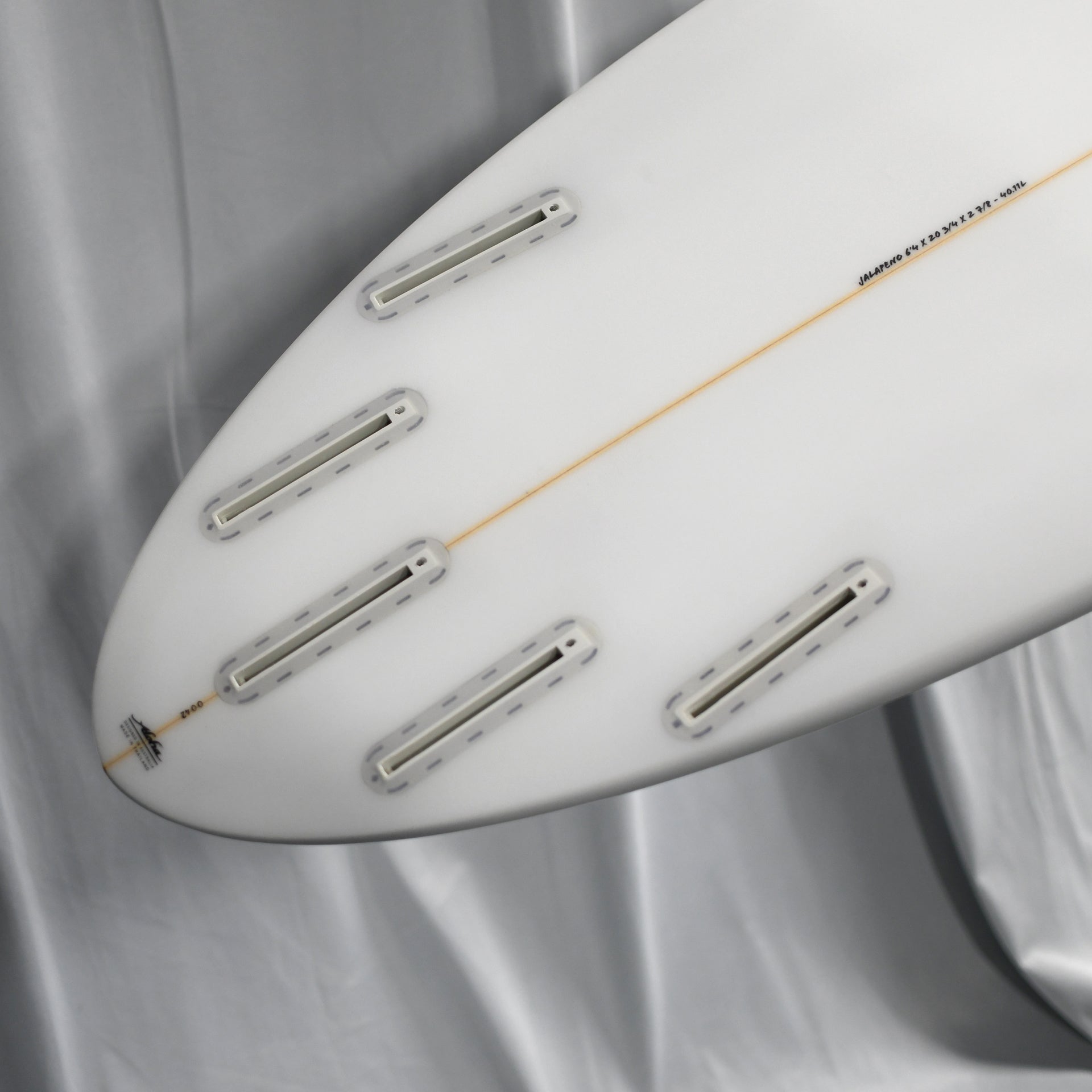 Aloha Jalapeno PU (Futures) Shortboard Surfboard - Clear - ManGo Surfing