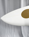 Aloha X LSD Twinny Twin Fin PU Tint Surfboard - White