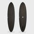 Aloha Mid 3F (1+2FTU) Ecoskin Mid Length (Futures) Surfboard - Black - ManGo Surfing