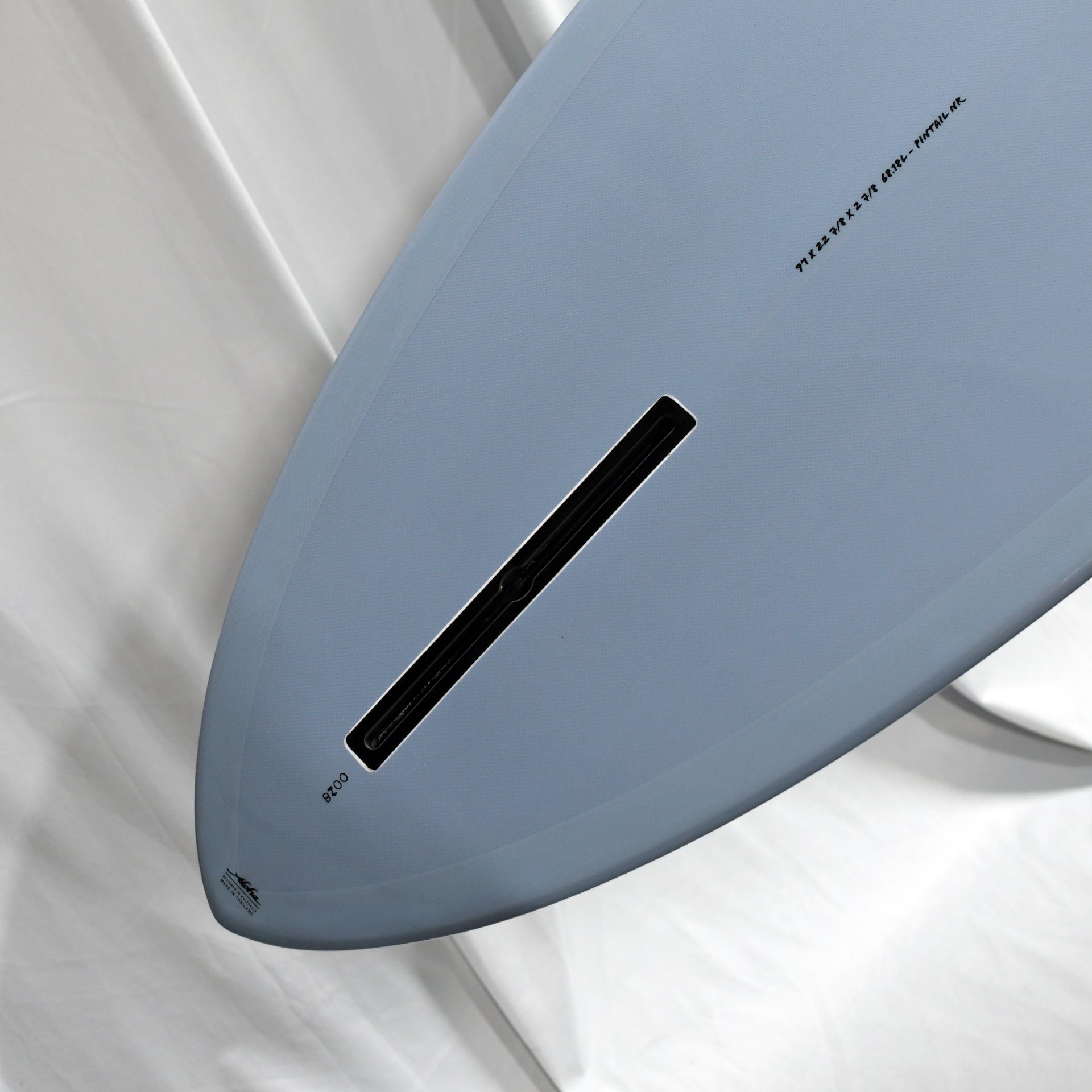 Aloha PinTail NoseRider Longboard 10'SlotBox PU Tint Polish Surfboard - Sky