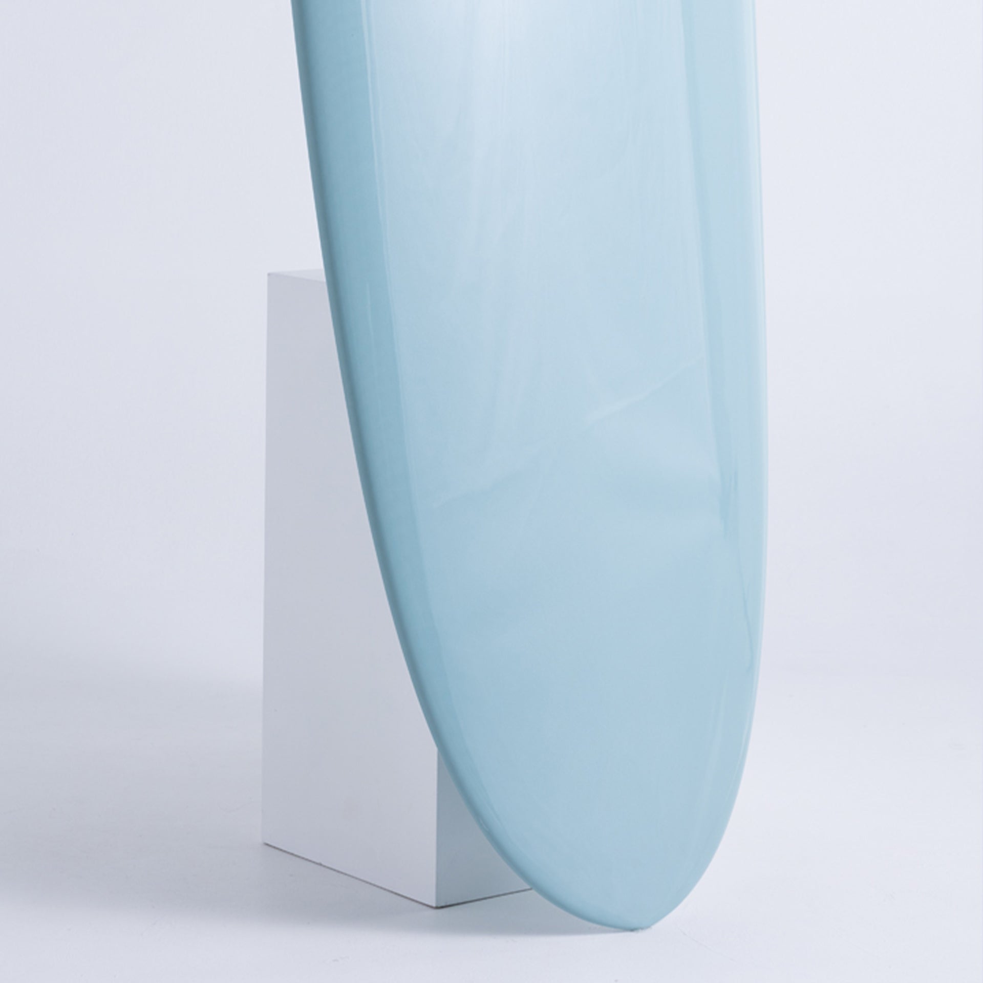 Aloha PinTail Noserider Longboard Tint &amp; Polish Surfboard - Eggshell - ManGo Surfing