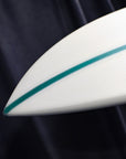 Aloha S Flyer 5F Future Shadow Force Surfboard - 6'6 - Clear/Aqua Stringer - ManGo Surfing
