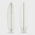 Aloha S Flyer 5F Future Shadow Force Surfboard - 6'6 - Clear/Aqua Stringer - ManGo Surfing