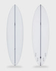 Aloha Skipper 5F Shadow Force Surfboard - Clear/Metal Stringer - ManGo Surfing