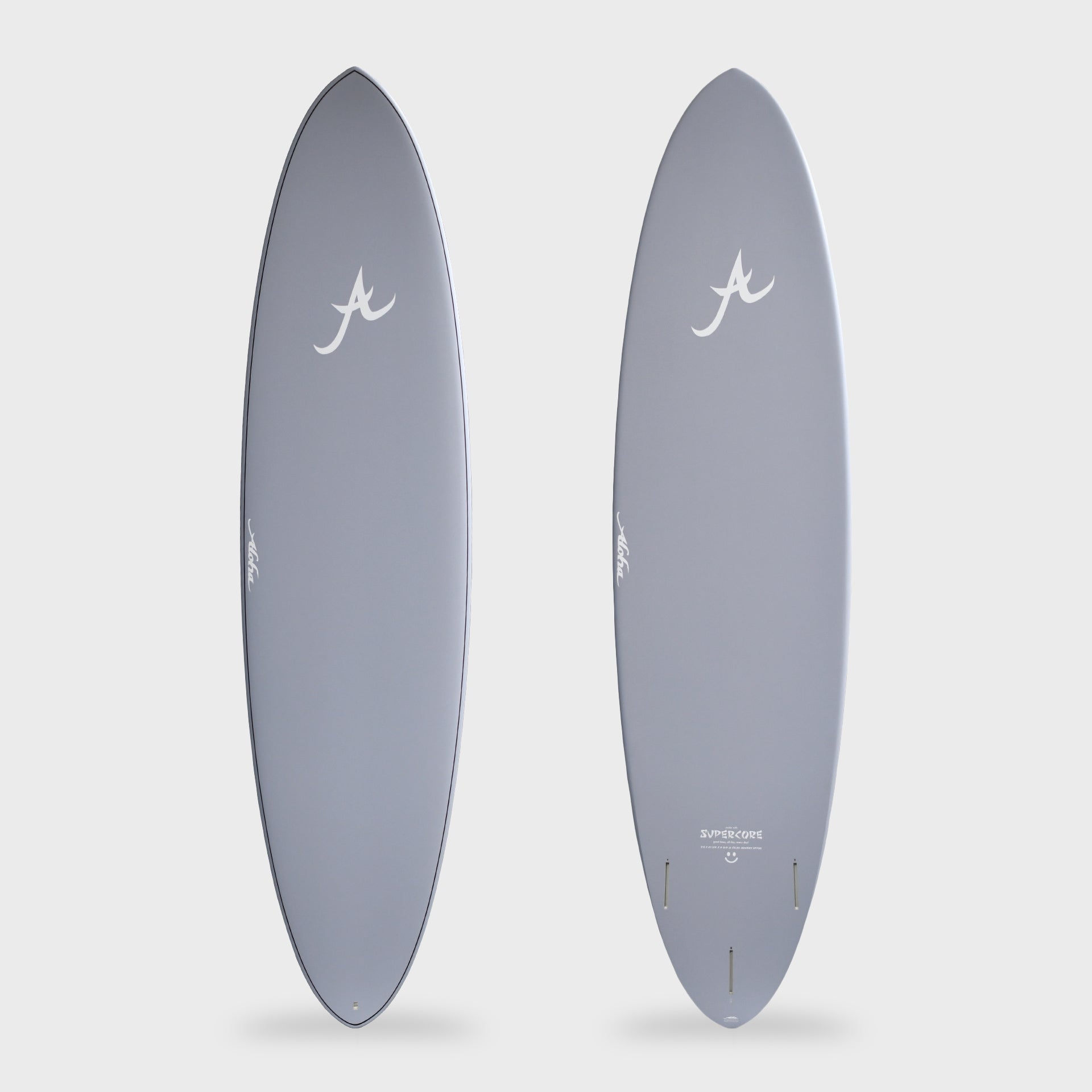 Aloha Smile Sunday Skegg Supercore Mid Length (Future) Surfboard - Sky