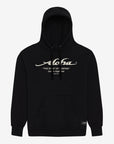 Aloha Spirit of Surfing Hoody – Unisex Hoodie - Black - ManGo Surfing