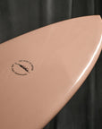 Aloha Twin Pin PU Tint Polish Surfboard 3F (FCSII) - Mushroom