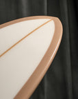 Aloha Twin Pin PU Tint Polish Surfboard 3F (FCSII) - Mushroom