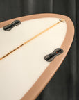 Aloha Twin Pin PU Tint Polish Surfboard 3F (FCSII) - Mushroom