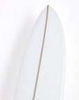 Aloha EZ Mid 3F PU PVCP Fun Surfboard - Clear