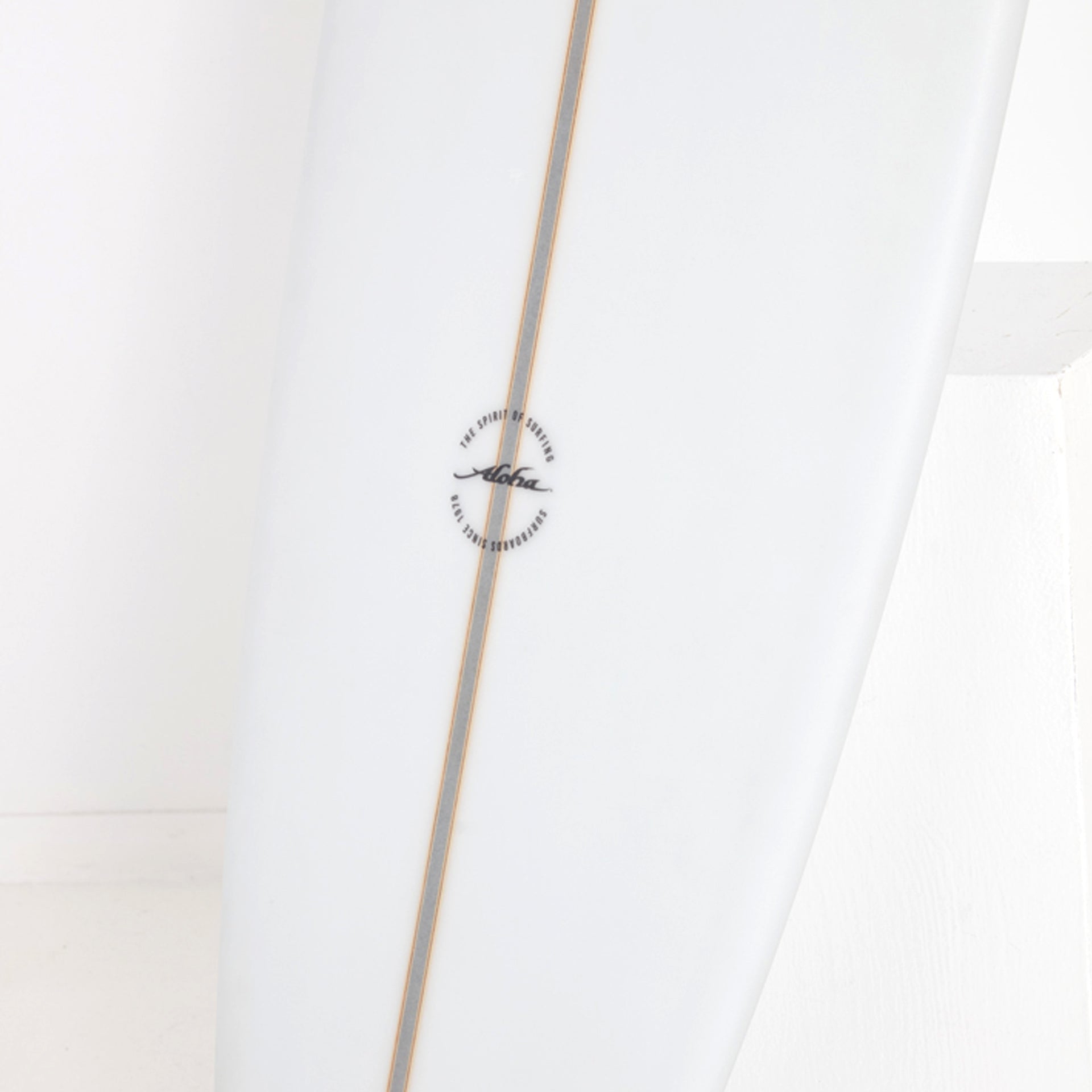 Aloha EZ Mid 3F PU PVCP Fun Surfboard - Clear