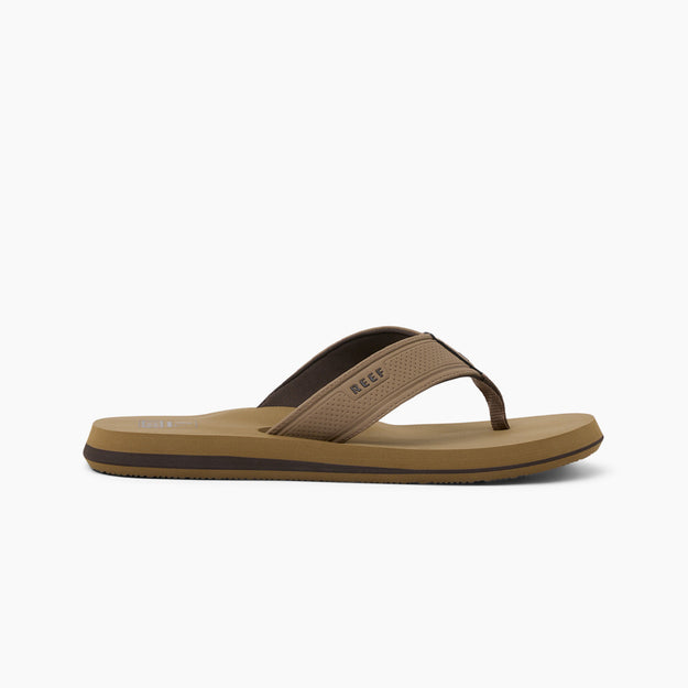 Reef Mens The Layback Flip Flops - Tan