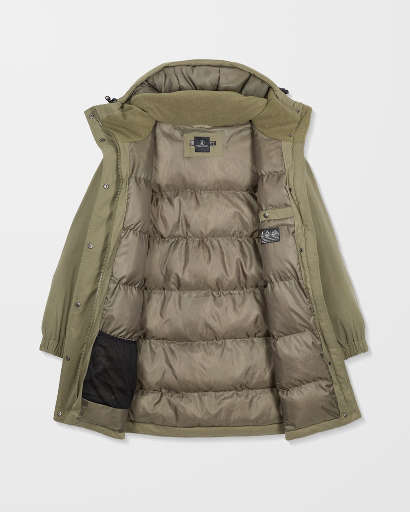 Volcom Womens Sleepi Puff Up Parka - Wintermoss