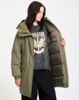 Volcom Womens Sleepi Puff Up Parka - Wintermoss
