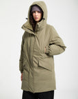 Volcom Womens Sleepi Puff Up Parka - Wintermoss