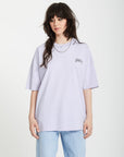 Volcom Womens Voltrip T-Shirt - Dusty Lavender - ManGo Surfing