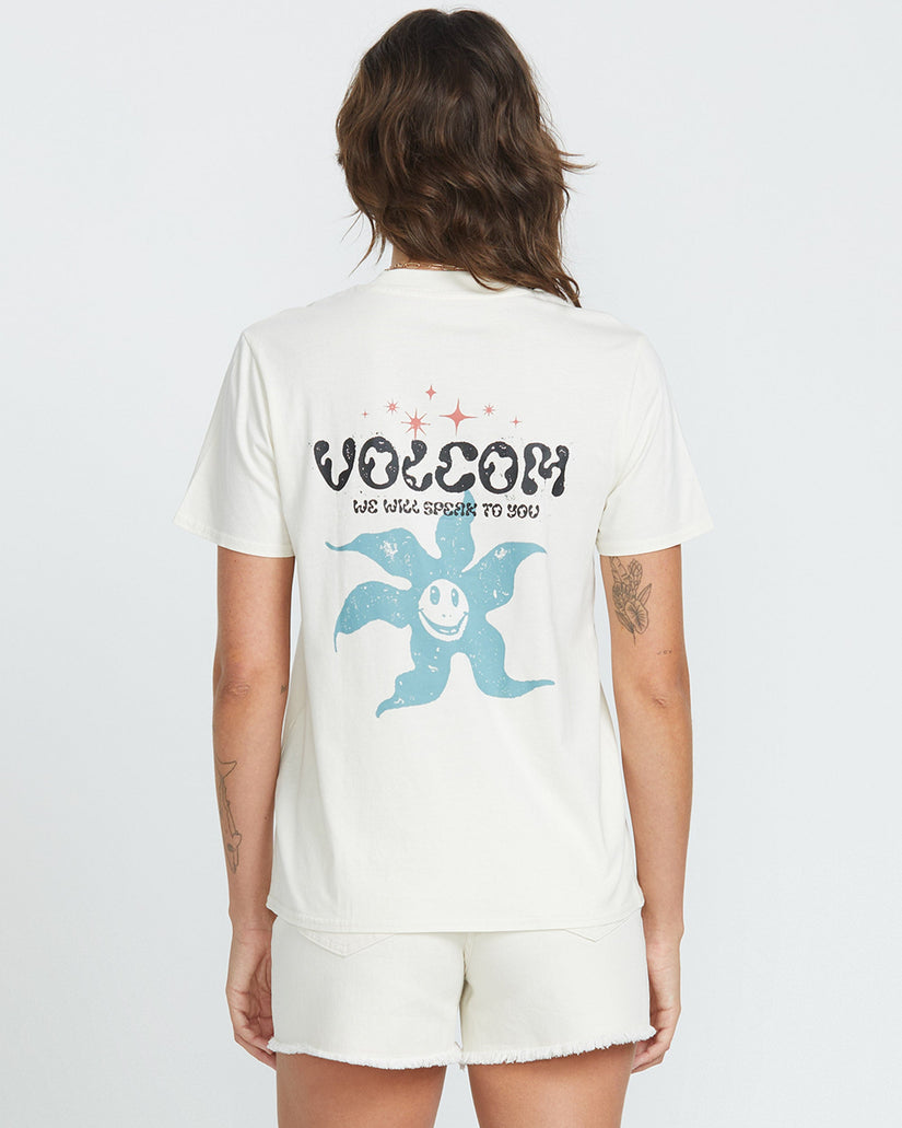 Volcom Womens Filip Rygalski T-Shirt - BONE