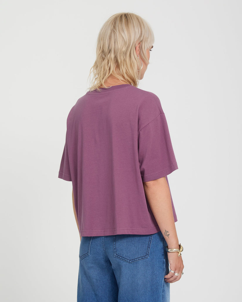 Volcom Womens Stone Blanks Up T-Shirt - Orchid