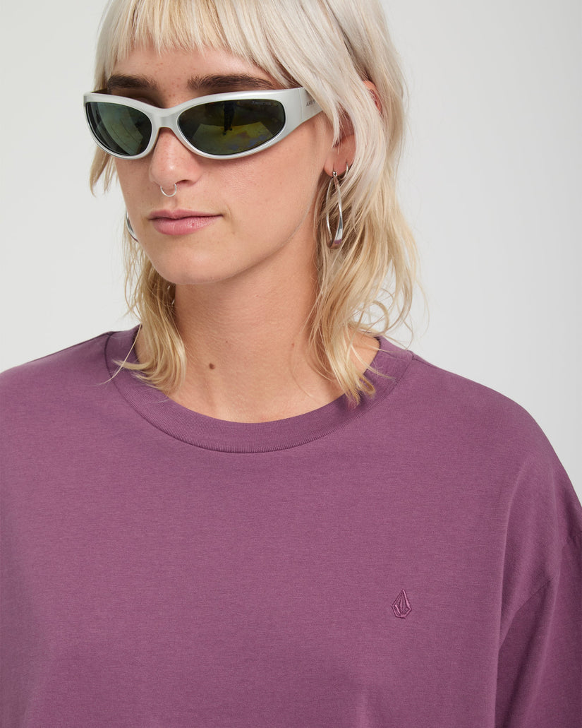 Volcom Womens Stone Blanks Up T-Shirt - Orchid