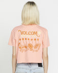 Volcom Womens Pocket Dial T-Shirt - Reef Pink - ManGo Surfing