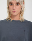 Volcom Womens Sto'N T-Shirt - Storm Blue