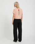 Volcom Womens Dial Crop T-Shirt - Misty Rose